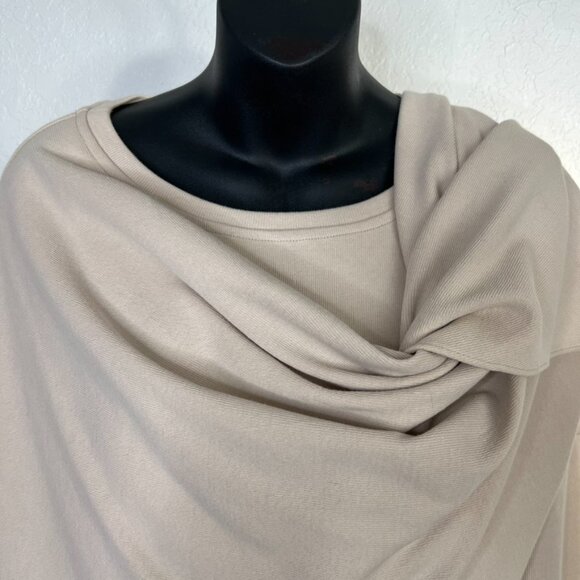 NAP Loungewear Draped Shawl Knit Tunic S #QuietLuxury #OldMoney #comfort#cozyNWT - Picture 4 of 16